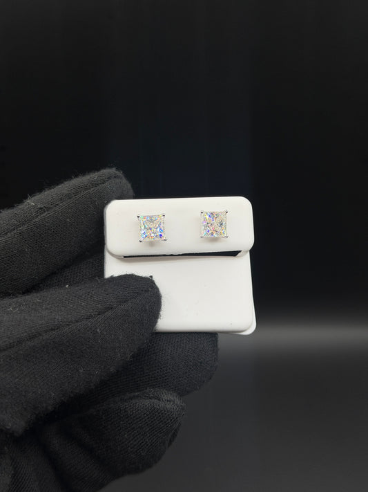 Square Earrings Studs