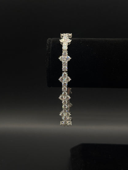 Cross Bracelet 4mm