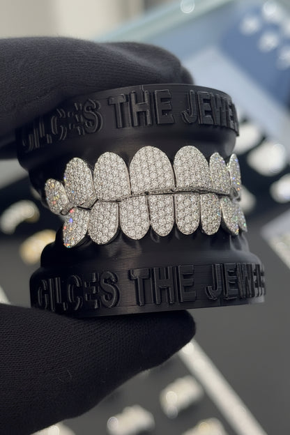 Honeycomb Moissanite Grillz