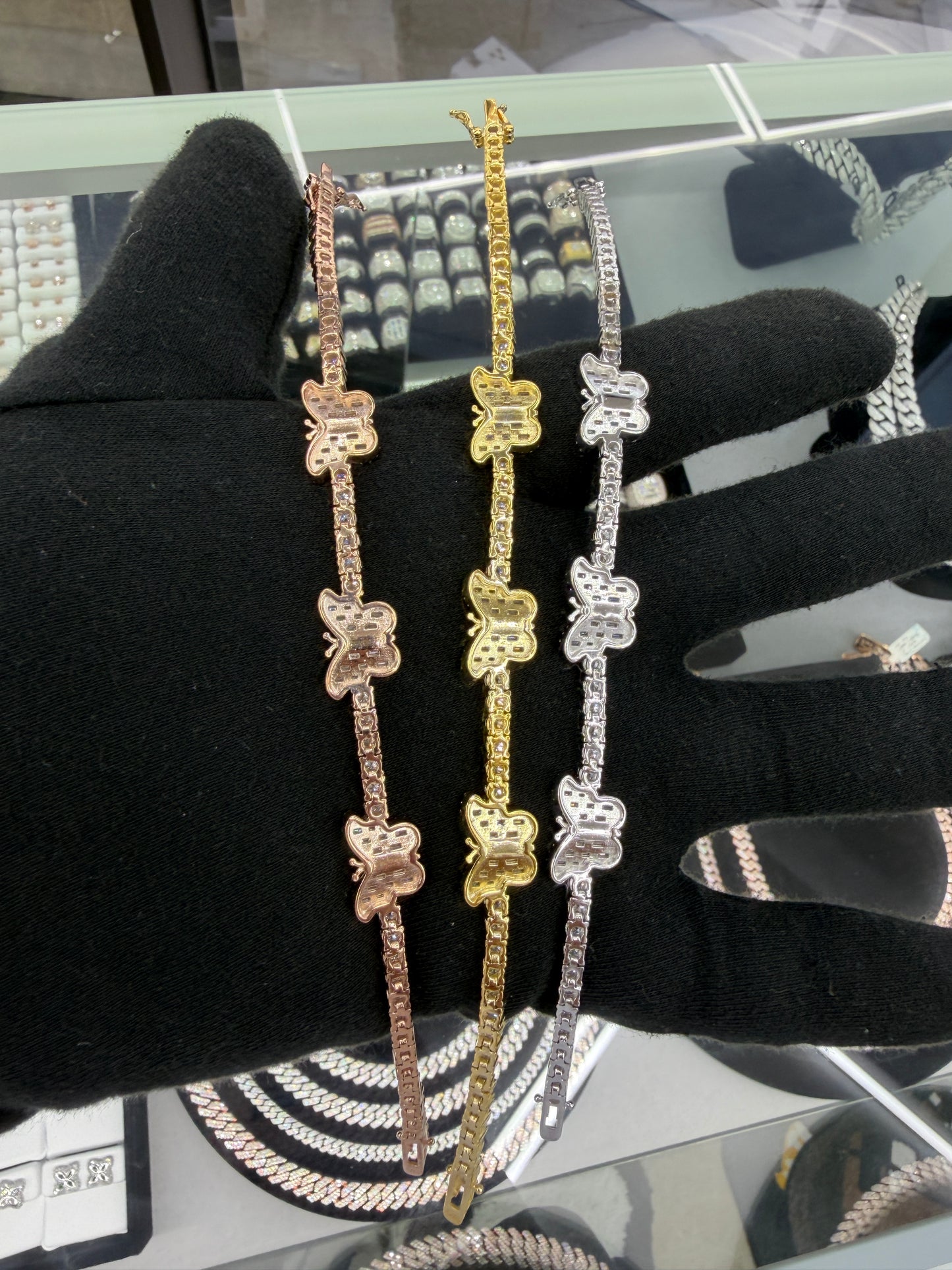 Butterfly Tennis Bracelet 3MM
