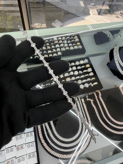 Cross Bracelet 3mm
