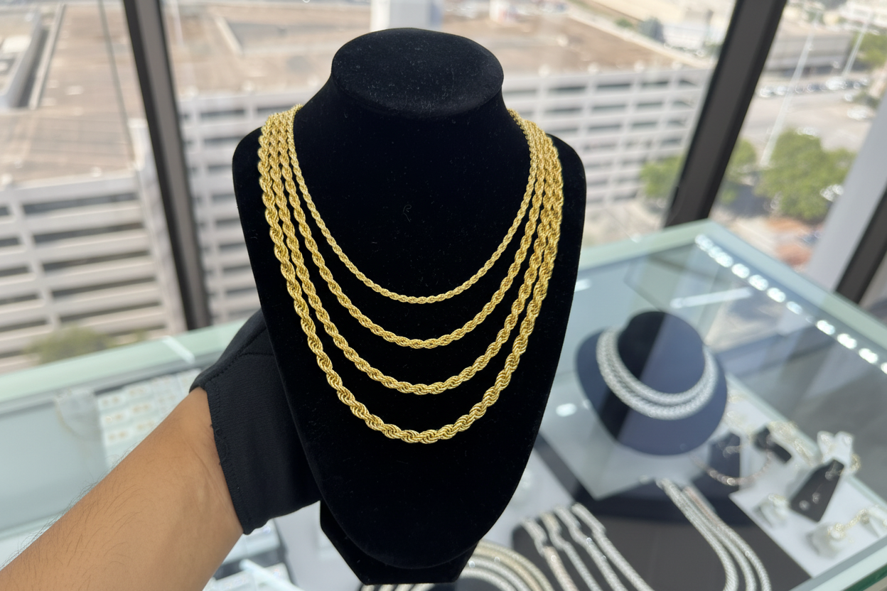 Rope Chain (3MM-6MM)