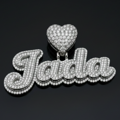 Name Pendant - Double Plated