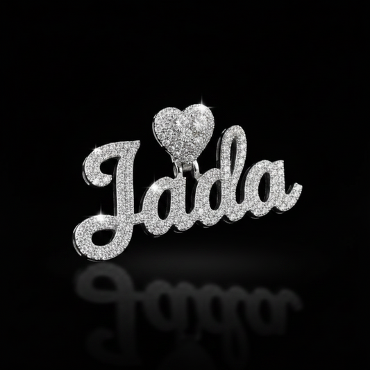 Custom Name Pendant - Single Plated