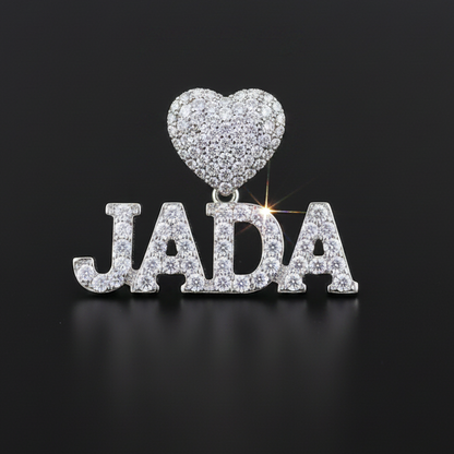 Custom Name Pendant - Single Plated