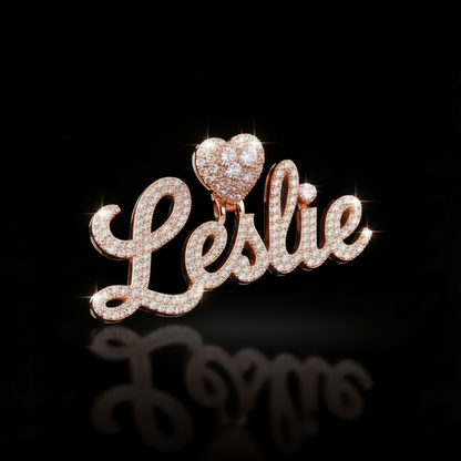Custom Name Pendant - Single Plated