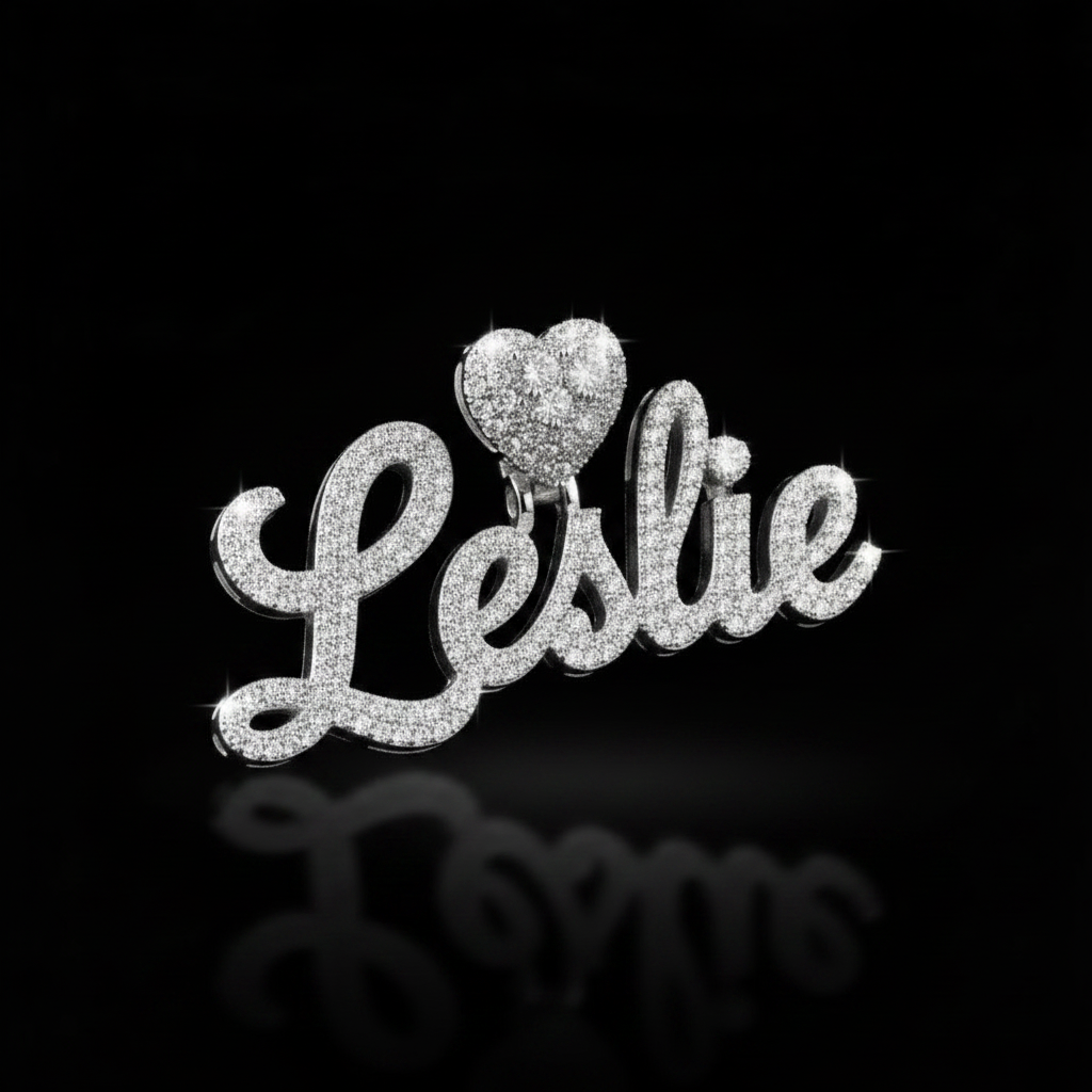 Custom Name Pendant - Single Plated