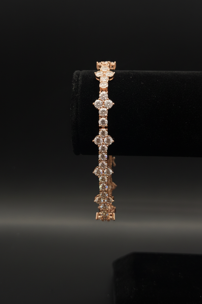 Rose Gold Diamond Bracelet