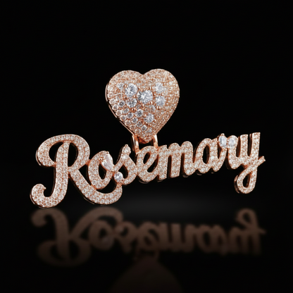 Custom Name Pendant - Single Plated