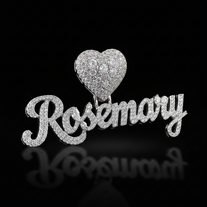 Custom Name Pendant - Single Plated