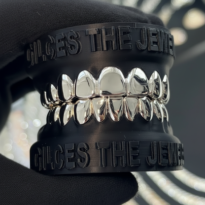 White Gold Solid Grillz